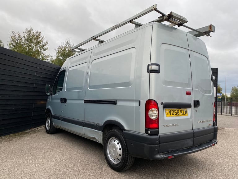 2008 Vauxhall Movano 3300 2.5CDTI 100ps 6 High Roof Van PANEL VAN Diesel Manual