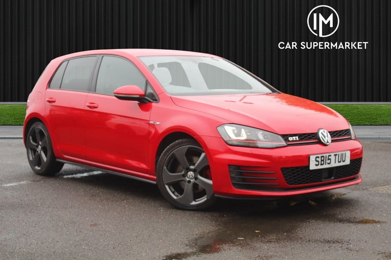 2015 Volkswagen Golf 2.0 TSI BlueMotion Tech GTI Euro 6 (s/s) 5dr HATCHBACK Petrol Manual