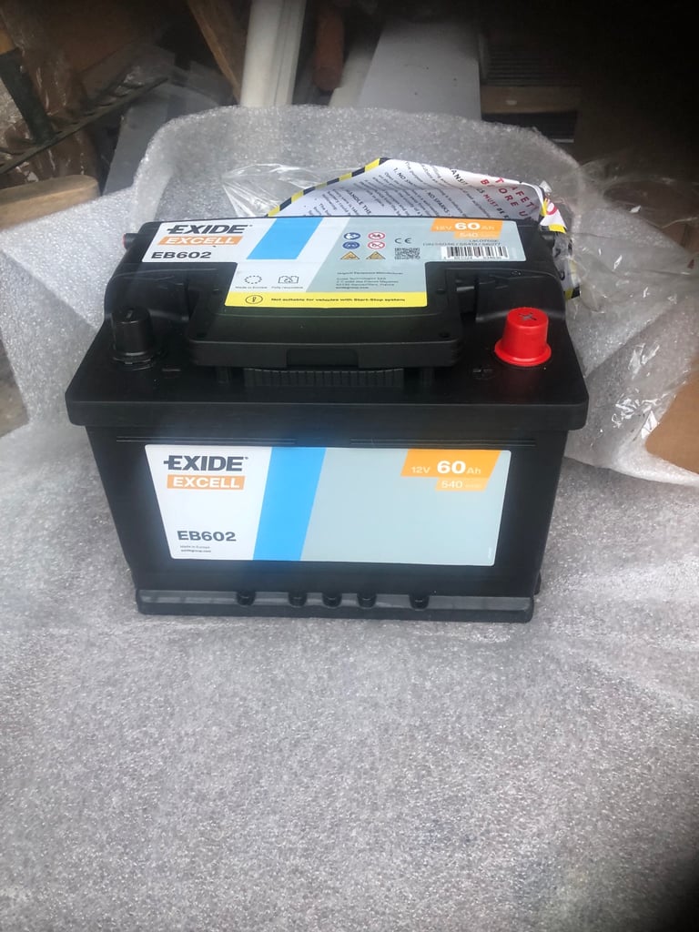 image for Exide car battery brand new and unused 