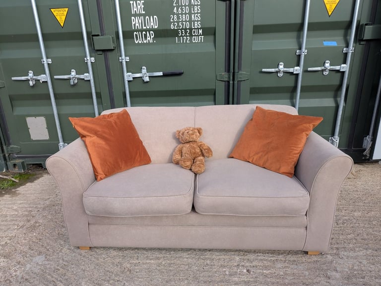 image for 2 seater beige sofa