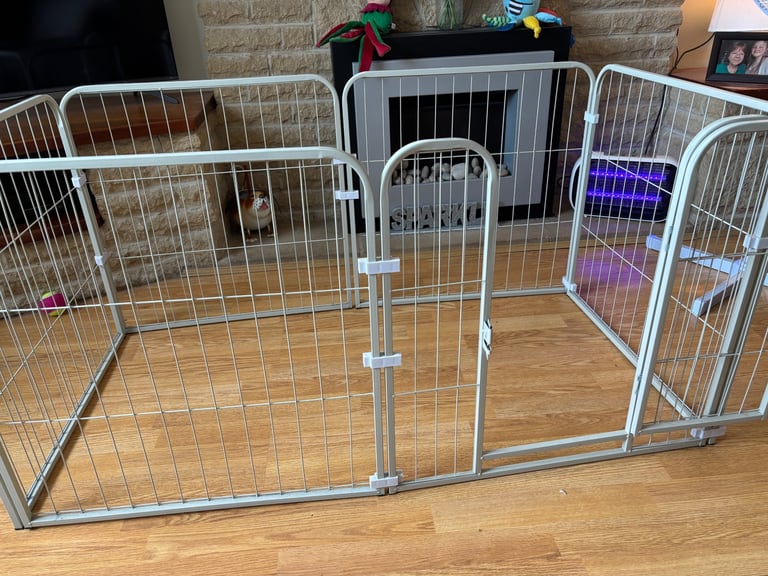 6 sided dog crate