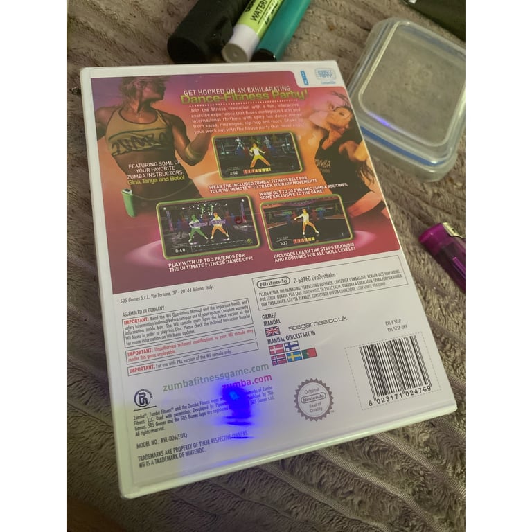 Wii zumba no belt