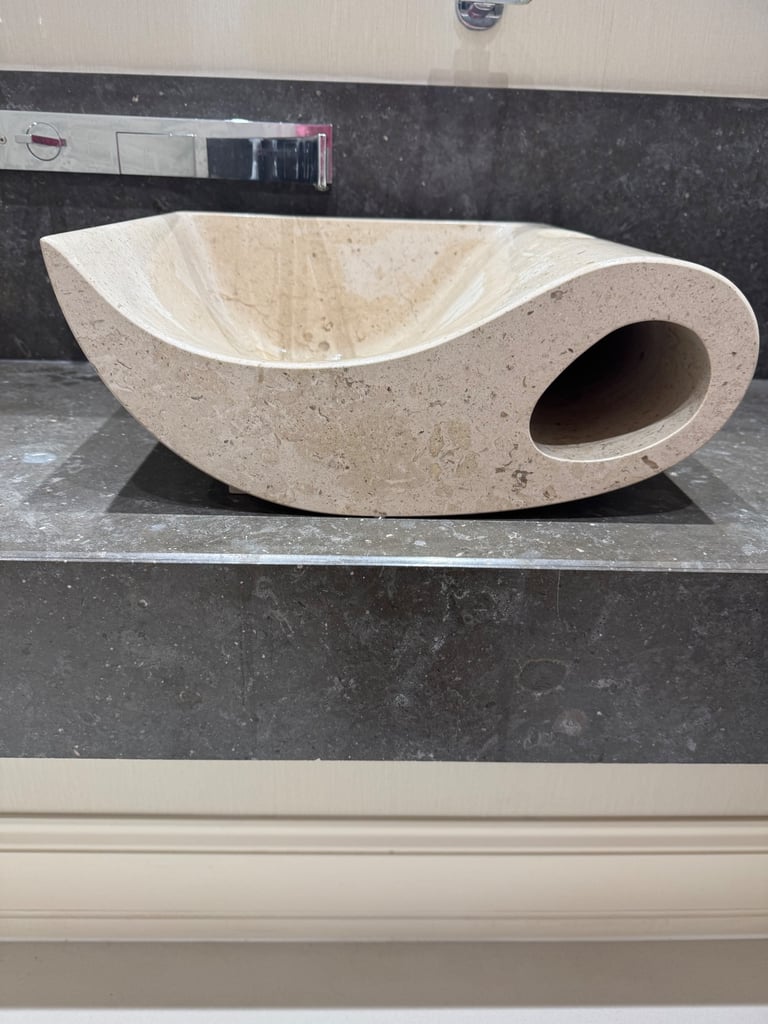 Shaped Stone Sink