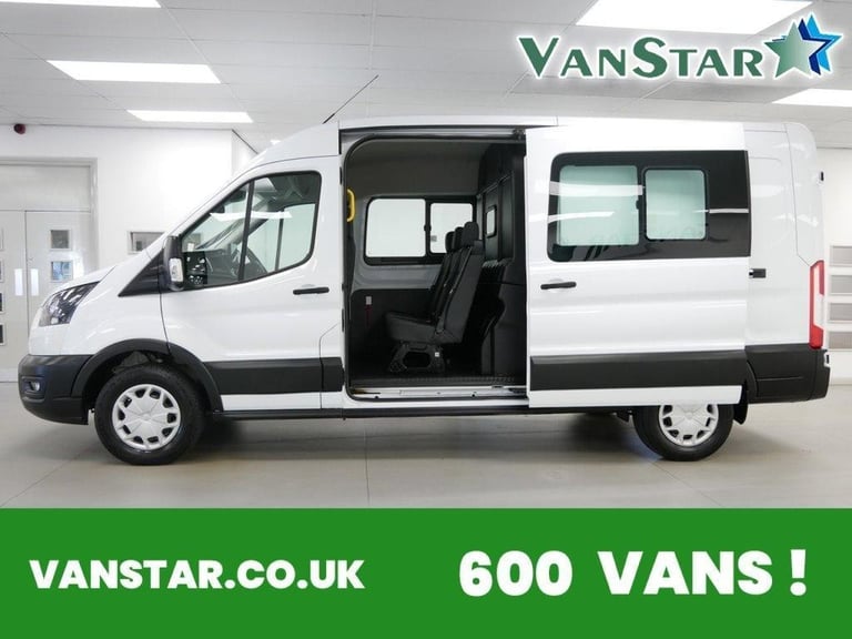image for 2024 FORD TRANSIT 350 2.0 EBL 130 BHP L3 TREND CREWCAB 6 SEATER ( 2024 YEAR )