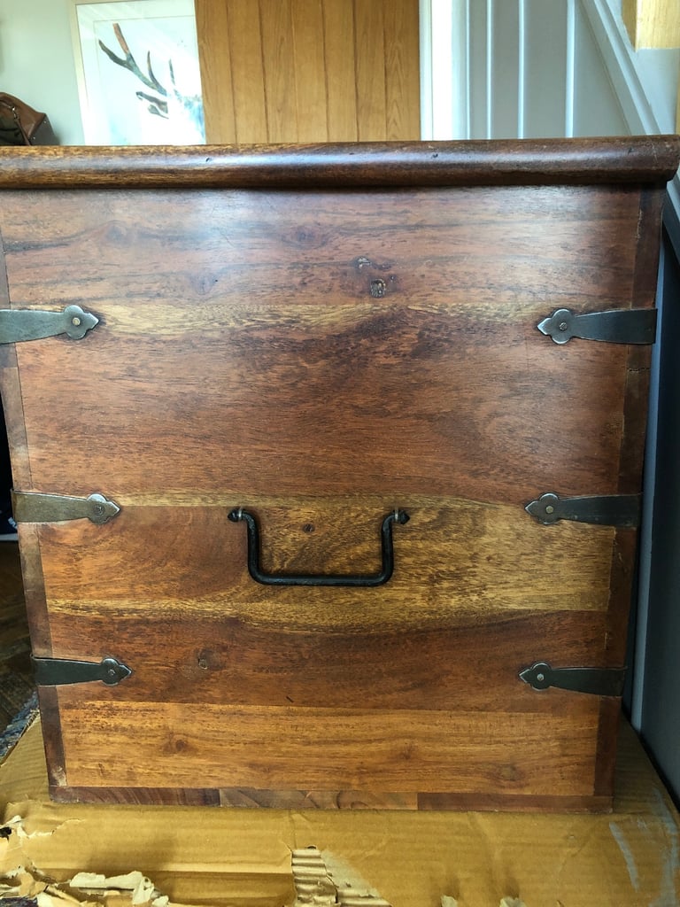 Set of 3 New Wooden Storage/Blanket Chests 