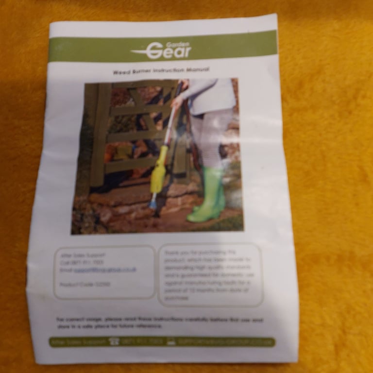 Weed burner - new no box