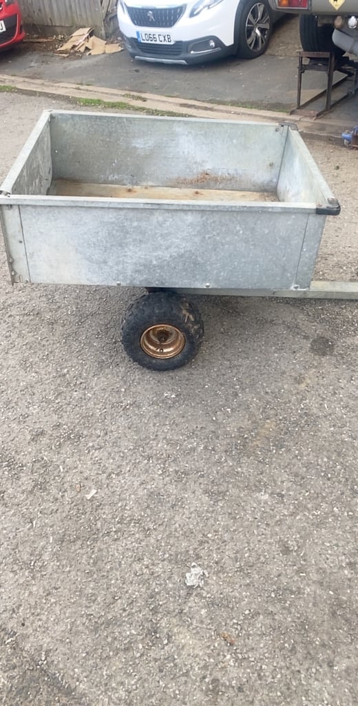 image for Quad or ride on tipping trailer 