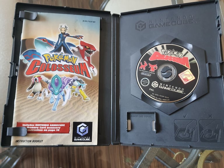 Pokemon Colosseum 🖤 Nintendo Gamecube 🖤 Boxed with Manual