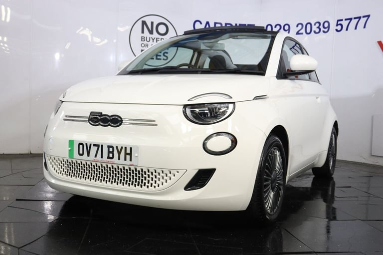 2021 Fiat 500e C 42kWh Icon 2dr Auto Convertible (SAT NAV, CRUISE)  Convertible ELECTRIC Automatic