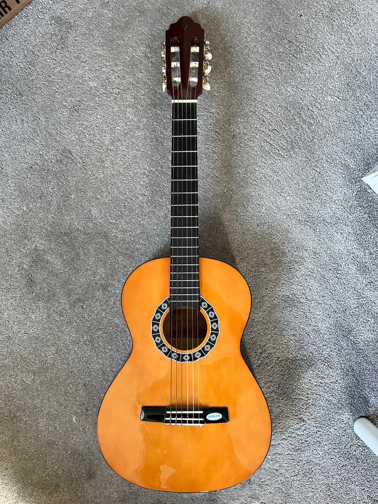 Valencia CG1K 3/4NA Classical Guitar with Case and Plectrums