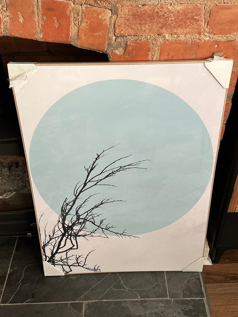 image for Print Wooden Frame Picture 60cm x 80 cm New in the wrap