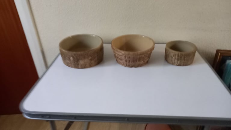 3 x hillstonia bowls