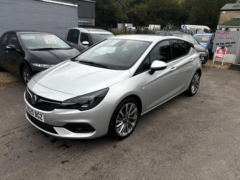 2020 Vauxhall Astra 1.2 Turbo SRi VX Line Nav Euro 6 (s/s) 5dr HATCHBACK Petrol Manual