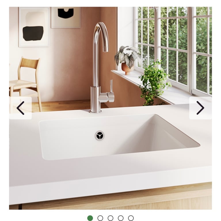 image for BNIB Ceramic kitchen sink 