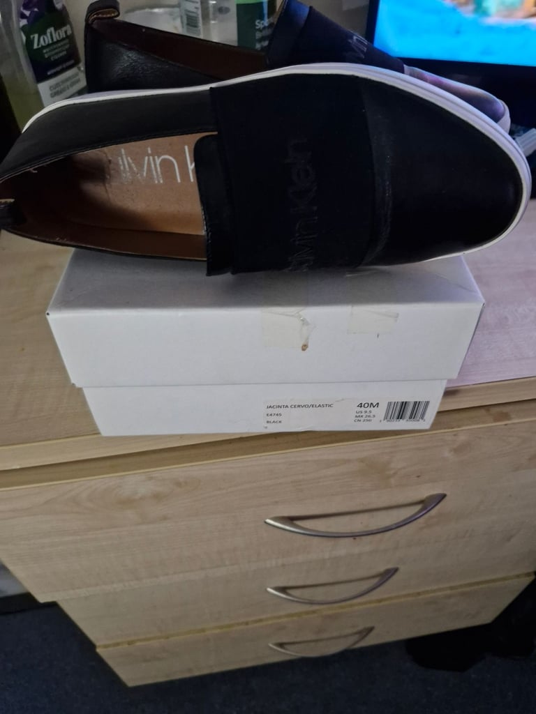 image for Calvin klein leather shoes