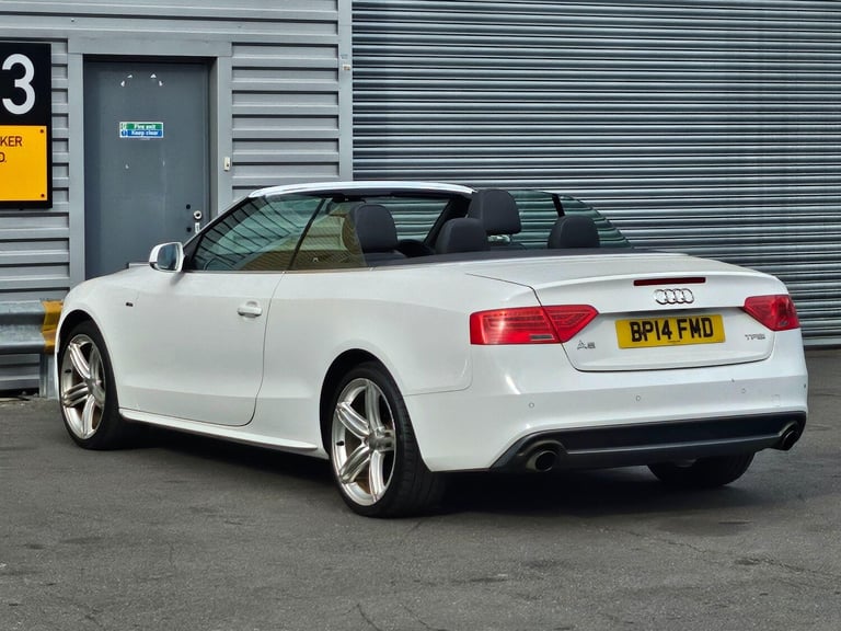  Audi A5 Cabriolet 2.0 TFSI S line Special Edition Euro 6 (s/s) 2dr Petrol Manual