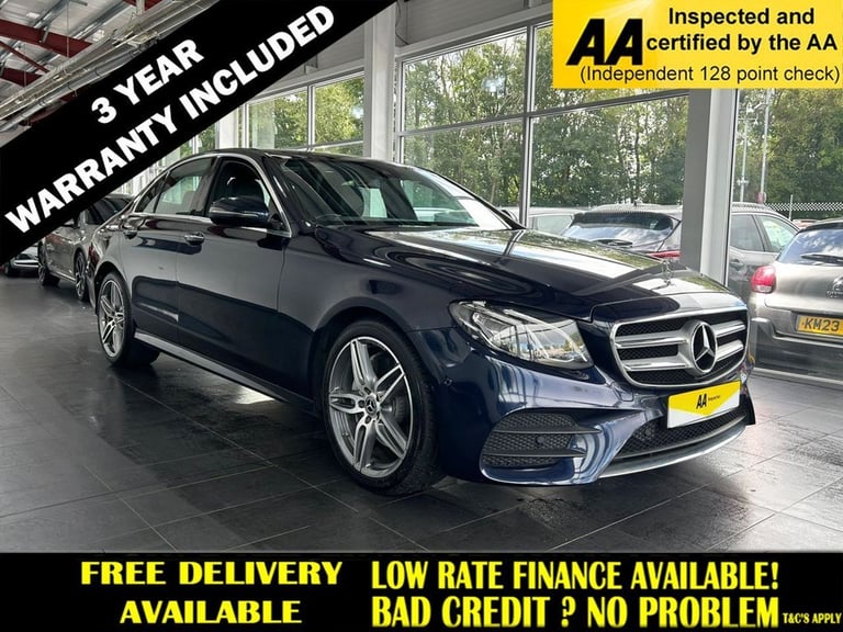 2017 Mercedes-Benz E Class 2.0 E220d AMG Line (Premium) Saloon 4dr Diesel G-Tronic+ Euro 6 (s/s) ...