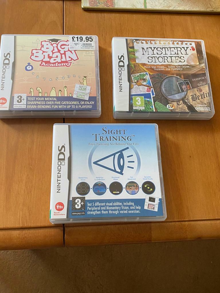 Nintendo DS Games £4 each.