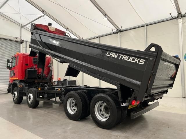 Scania G410 8x4 Sleeper Cab Steel Tipper Manual