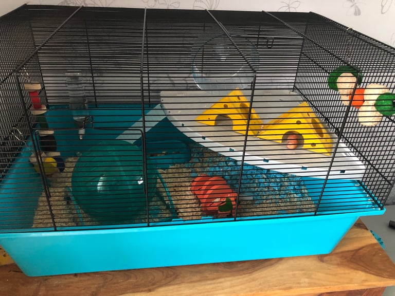 Pets at Home Hamster & Mouse Cage Blue X Large