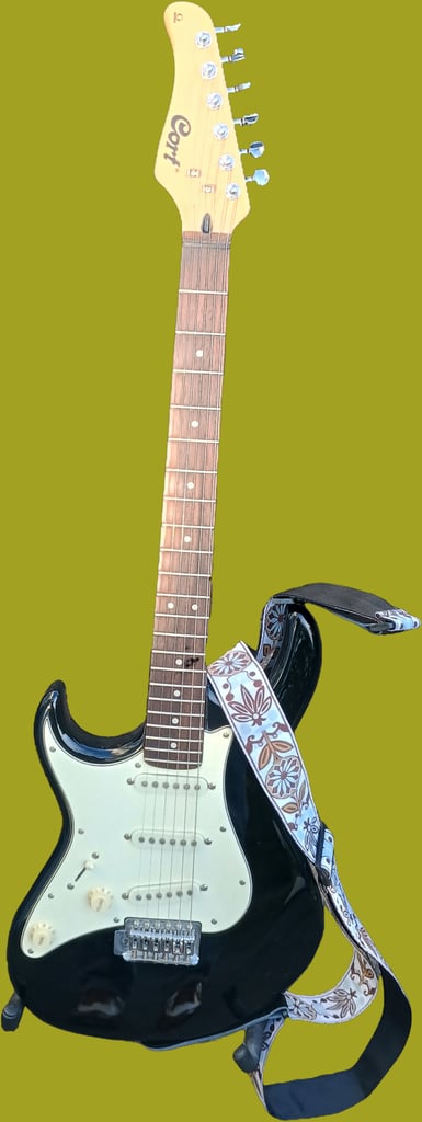 Cort G200 electric guitar, left-handed