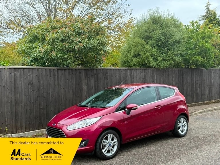 2015 Ford Fiesta 1.25 82 Zetec 3dr HATCHBACK Petrol Manual