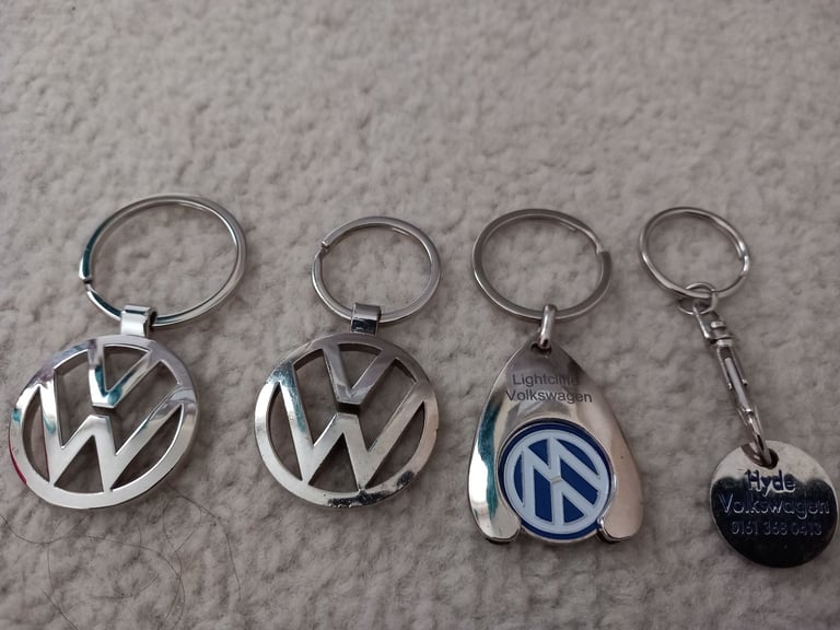 Bundle of VW keyrings