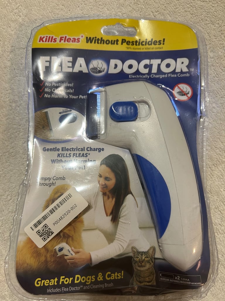 Flea treatment machine 