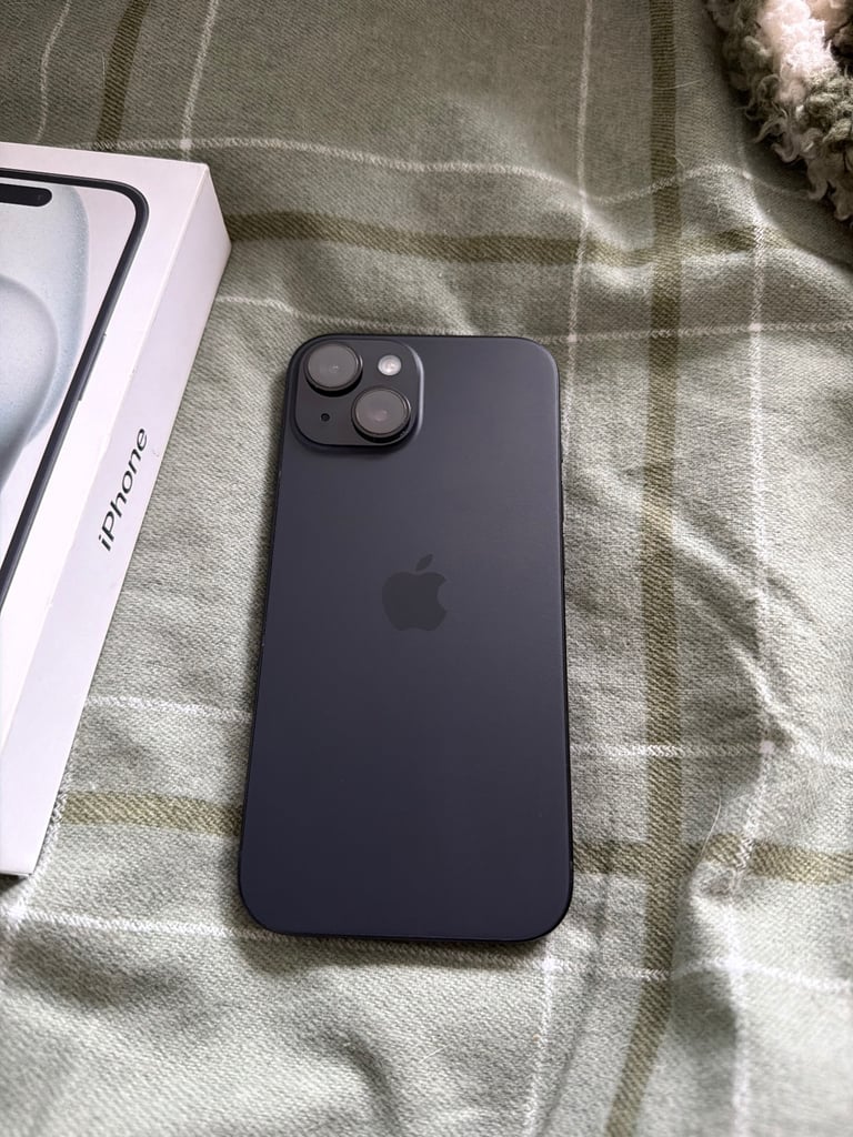 Black iphone 15 128GB