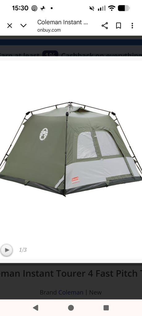 image for Coleman Instant Tourer 4 Tent 