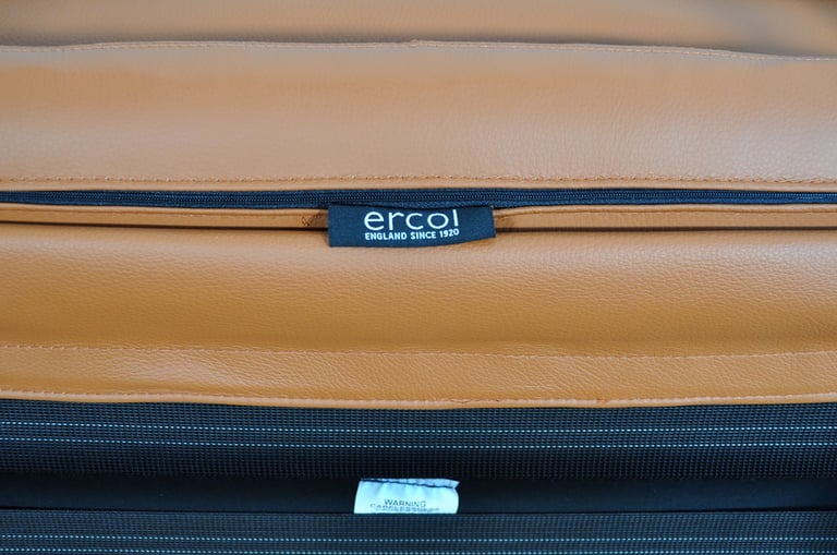 NEW Ercol Von Ash and Leather Armchair - Brand New - FREE LONDON DELIVERY