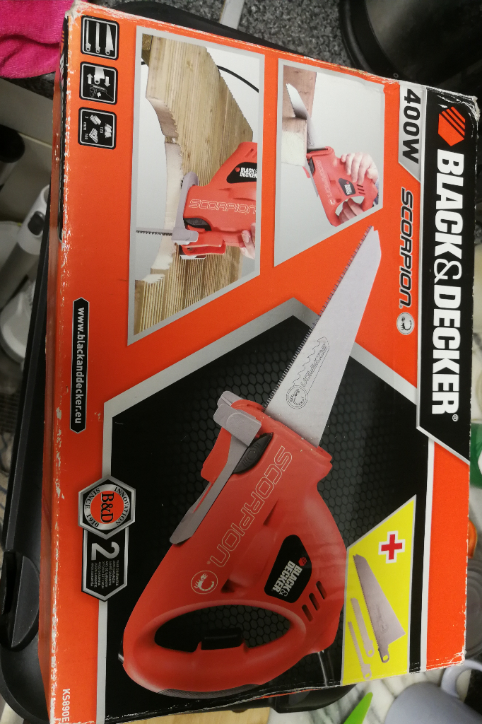 image for Black and decker Scorpion electric saw. 