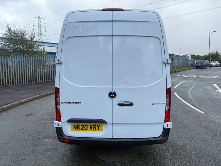 2020 MERCEDES-BENZ SPRINTER 314 CDI L3H2 LWB HIGH ROOF PANEL VAN WHITE DIESEL