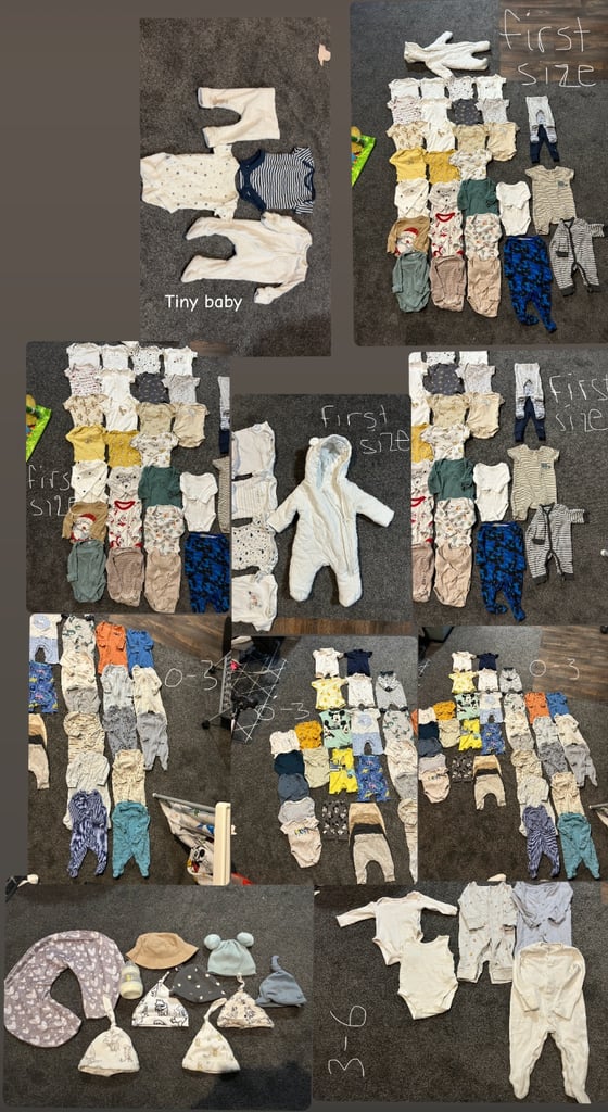 image for Massive baby clothes bundle(boys)