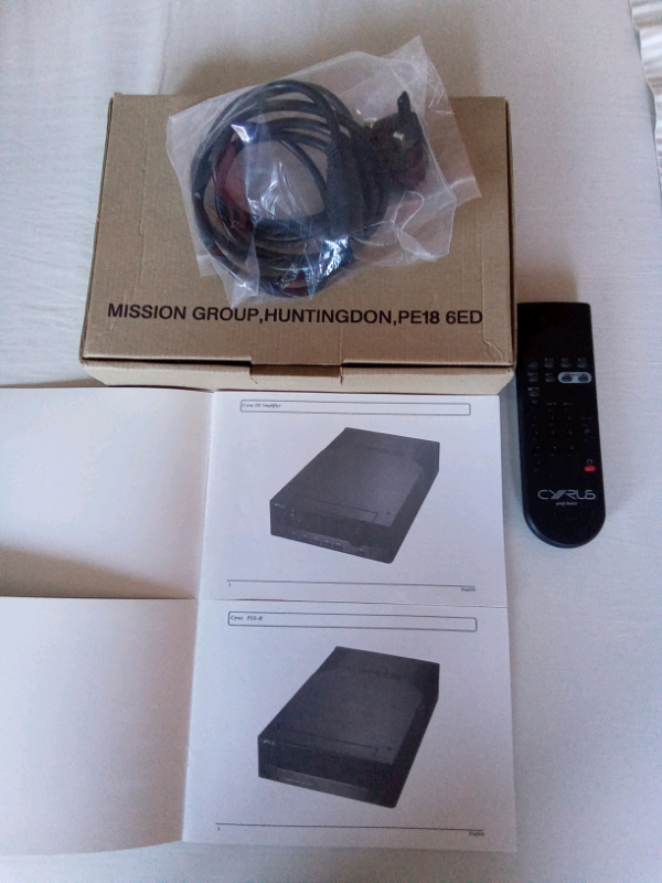 Cyrus 3 Amplifier. 