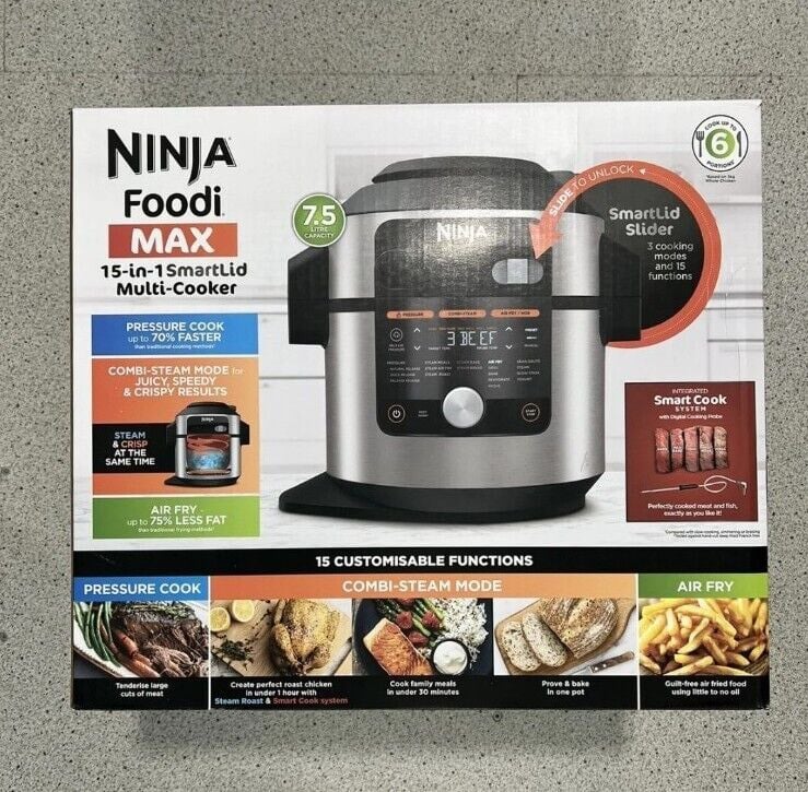 Ninja Foodi MAX 15-in-1 SmartLid Multi-Cooker
