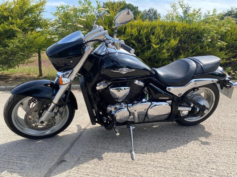 2012 12 SUZUKI VZ 1500 L0 INTRDUER VZ1500 BLACK CUSTOM CRUISER BOULEVARD NEW MOT
