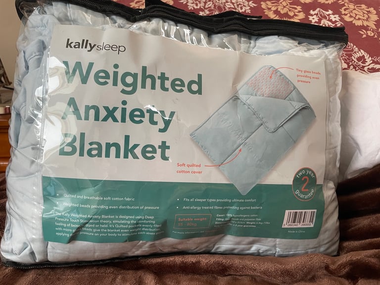 image for Kally sleep weighted blanket - never used