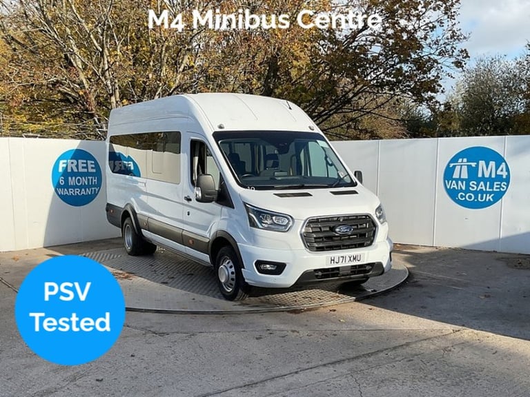 2021 Ford Transit 460 EcoBlue Limited Tacho Minibus Diesel Automatic
