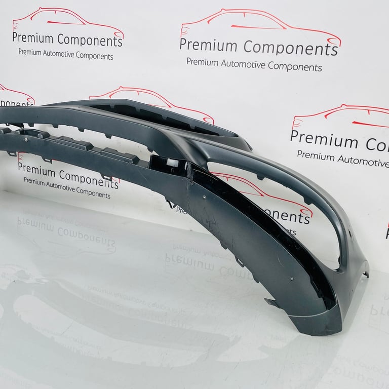 Mercedes C Class Front Bumper Skin Genuine Grey W205 Amg Line 2014 - 2018 [am1]