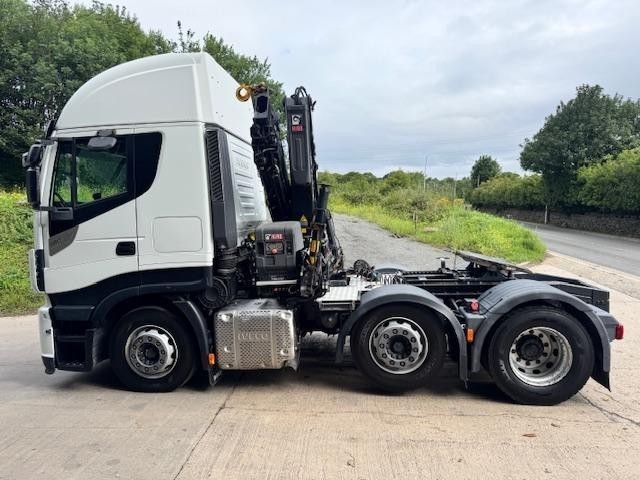 2019 19 Iveco Stralis 460 EURO 6 6x2 Hiab x-duo 148 4 extension crane 264,000KMS