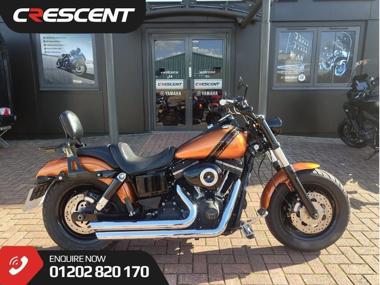 2014 HARLEY DAVIDSON FATBOB FXDF 1690 - VANCE & HINES - SERVICED 
