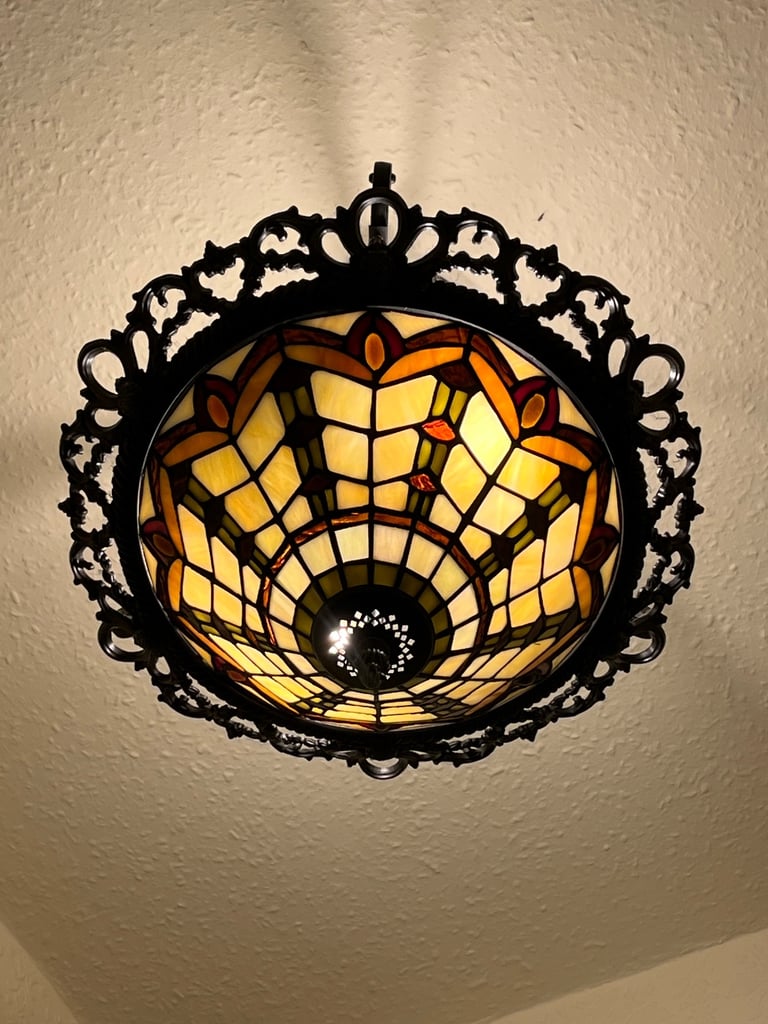 image for TIFFANY STYLE CEILING PENDANT