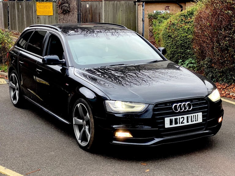 2012 AUDI A4 AVANT BLACK EDITION 2.0 TDI FACELIFT FSH NEW CLUTCH/FLYWHEEL LOVELY CAR
