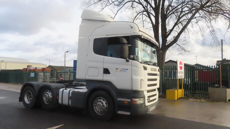 2007 Scania R480 3 PEDEL OPTICRUSE 6X2 TRACKTOR UNIT