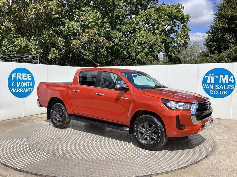 2022 Toyota Hilux D-4D Icon 4X4 D/C A/C Euro 6 Pickup Diesel Manual