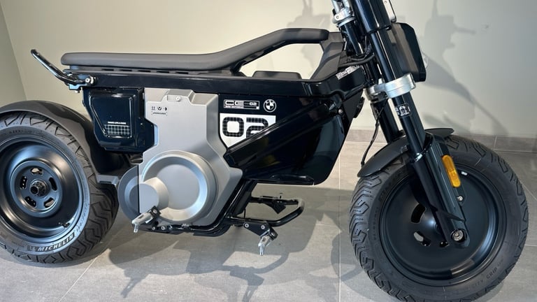 2025 BMW Ce CE02 SCOOTER Electric Manual
