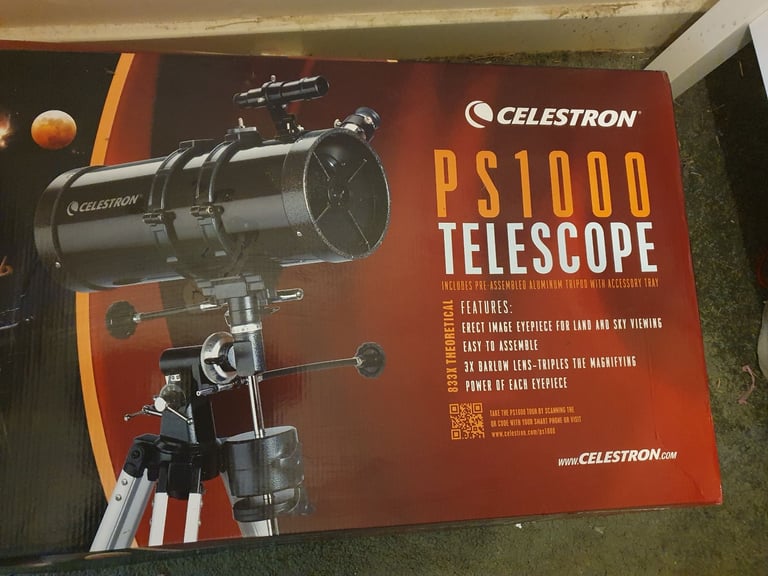 PS1000 CELESTRON TELESCOPE