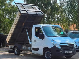 image for 2013 (13) VAUXHALL MOVANO 2.3 CDTI SINGLE CAB TIPPER TRUCK + 1 OWNER FROM NEW