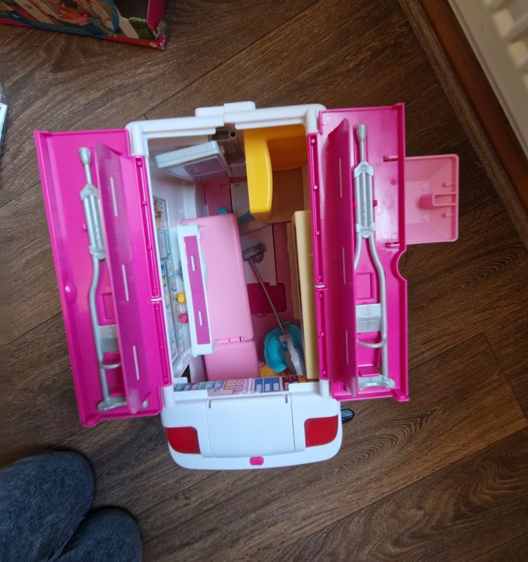 Barbie Ambulance complete & barely used